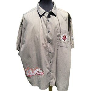 NO BOUNDARIES Men's Size 3XL Embroidered Front Great pre-owned condition